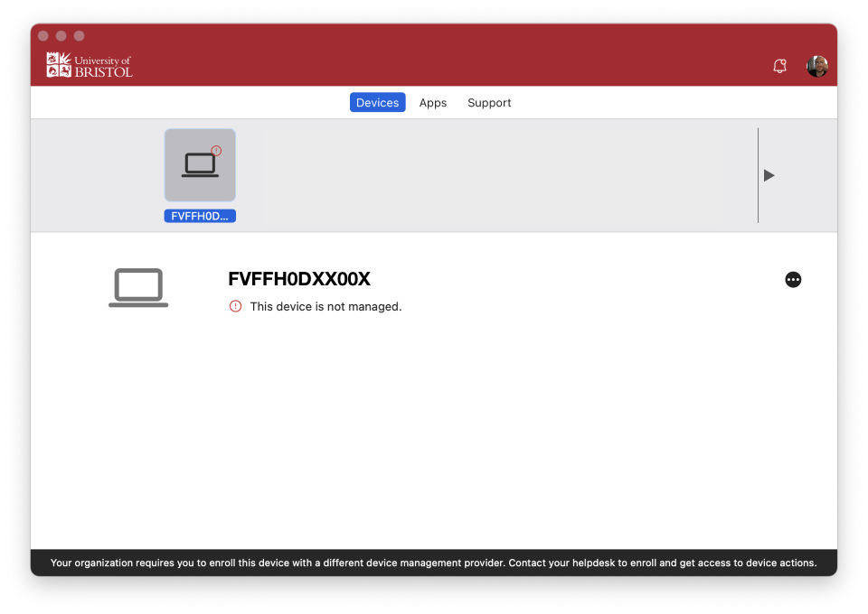 company portal mac screenshot